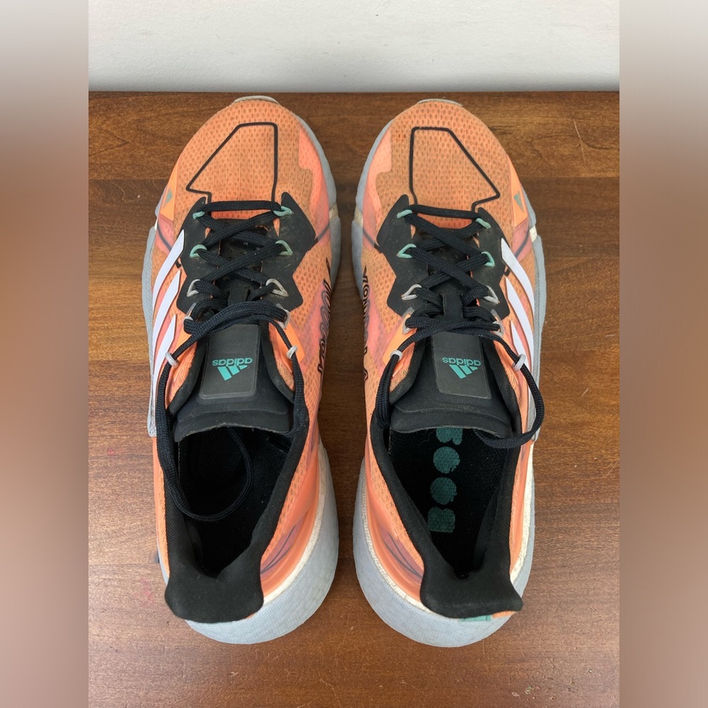 Adidas X9000L4 #FY1209 Orange Black Grey Color Size 8.5 Men’s Sneakers - Picture 12 of 13